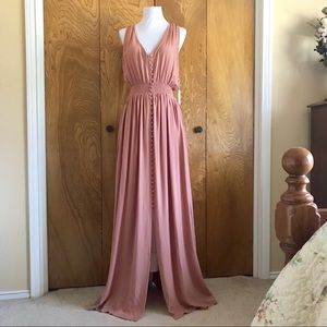 ✨NEW✨ Forever 21 Sleeveless Peach Maxi Dress